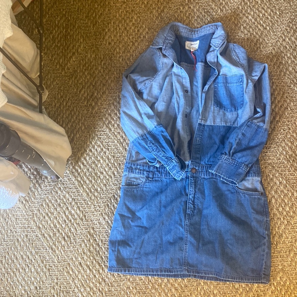 Denim Dress (Mid Thigh)